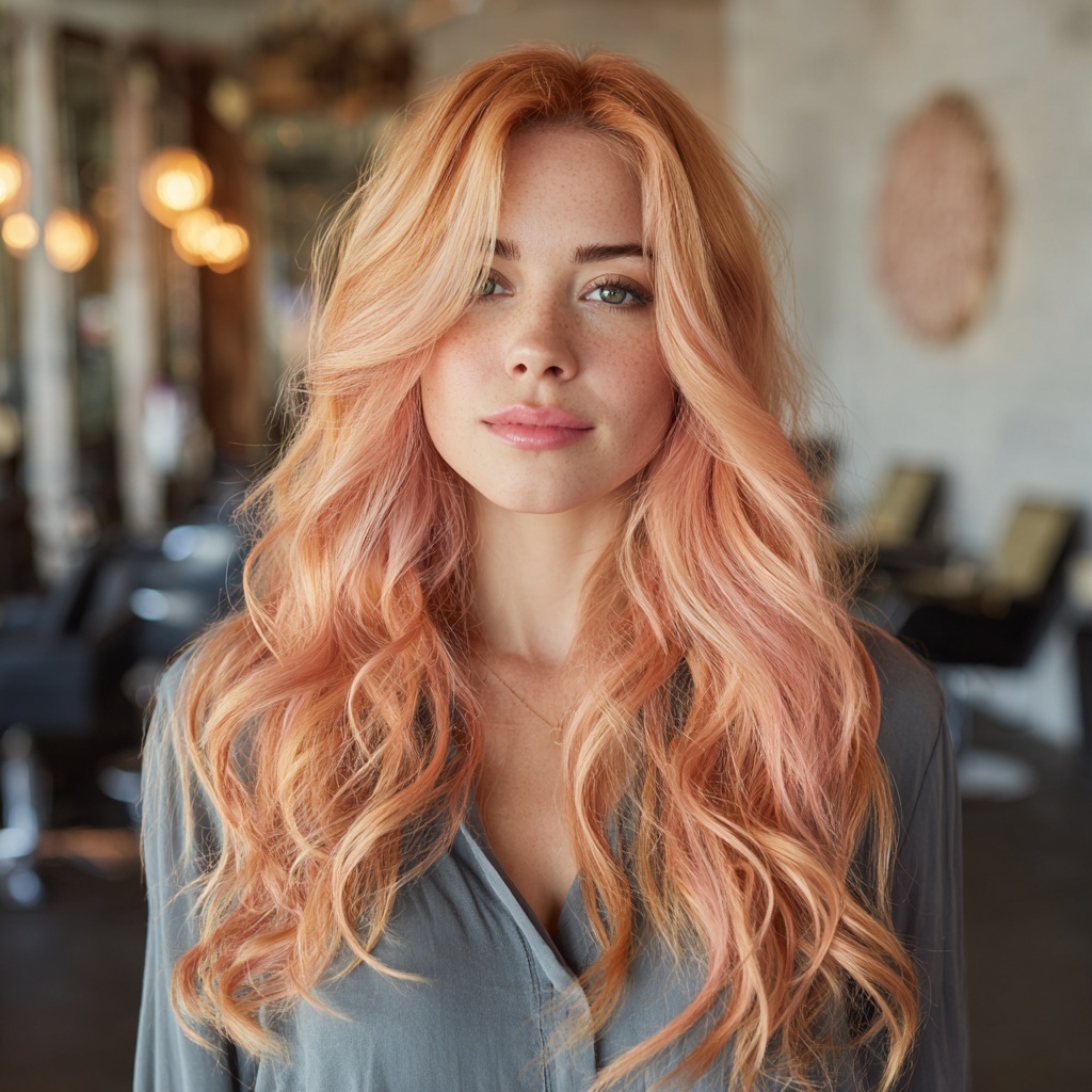 Pastel Peach Melt for Fresh Warmth