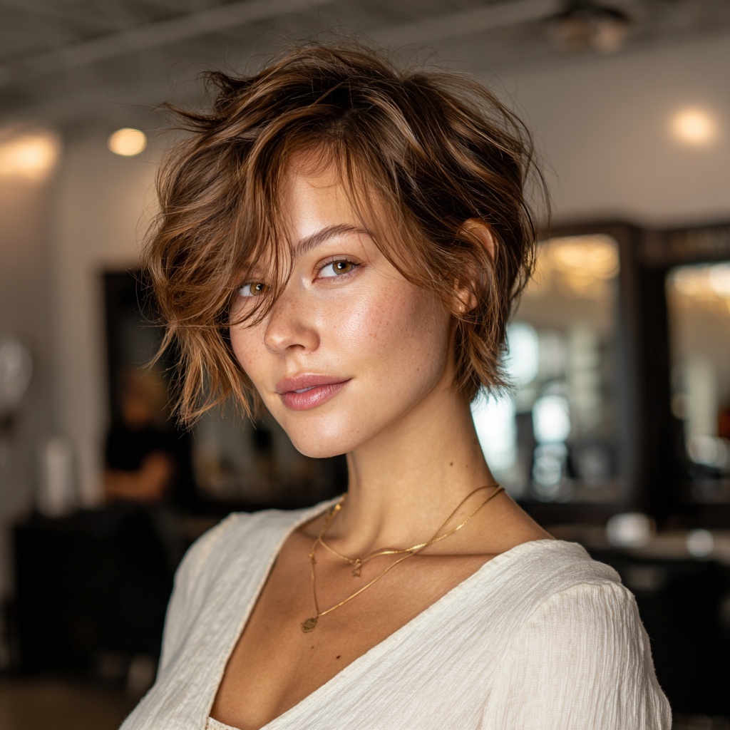 Piecey Pixie Bob with Subtle Glow