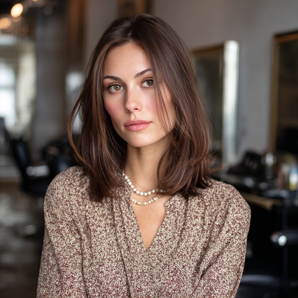 Polished Hush Cut for Straight Hair