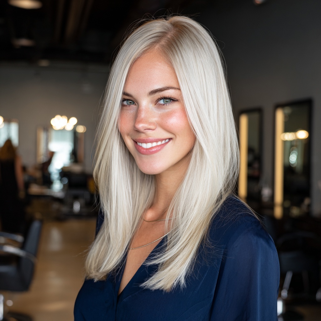 Polished Ice Blonde for Sleek Radiance