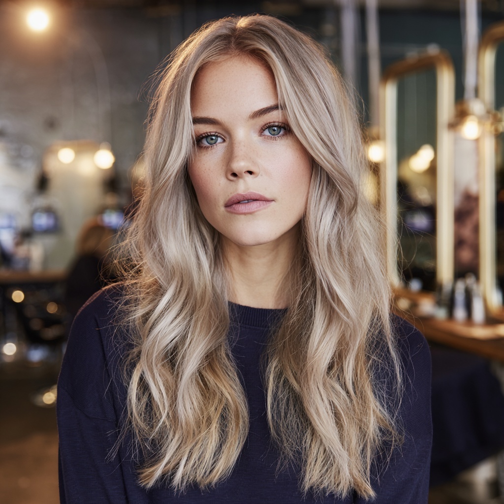 Rooted Matte Blonde for Dry Luminosity