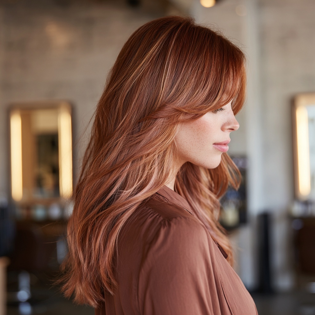 Rose Copper Sheen for Dimensional Glow