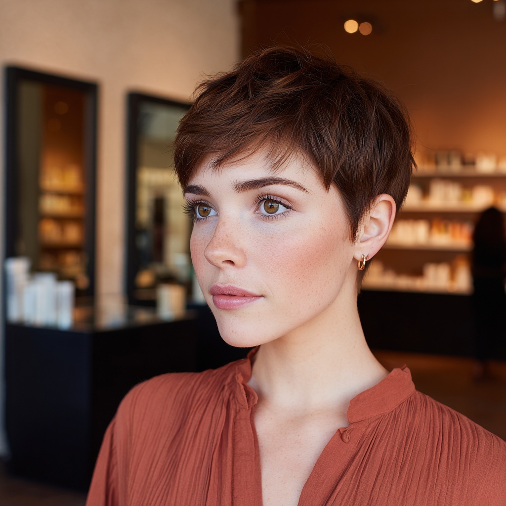 Short Shaped Pixie with Clean Geometry