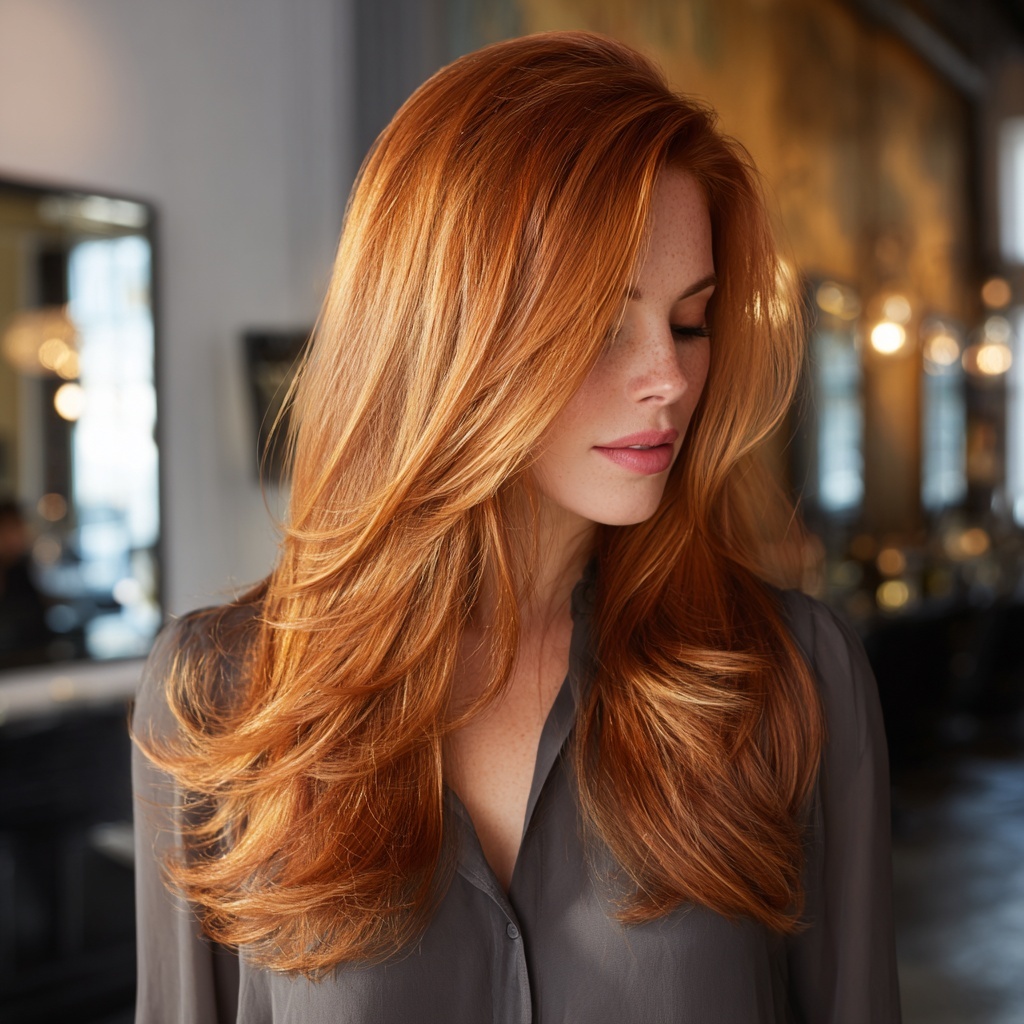 Silken Copper Light for Polished Warmth