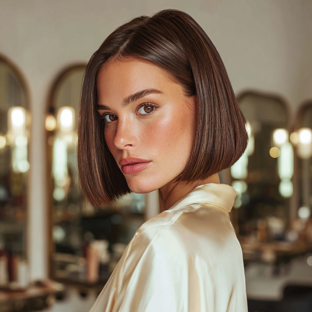 Sleek Blunt Micro Bob