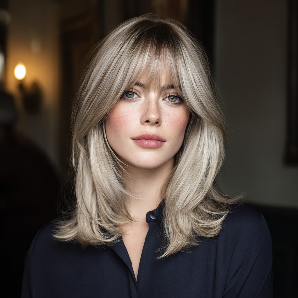 Smoked Pearl Blonde for Soft Reflection