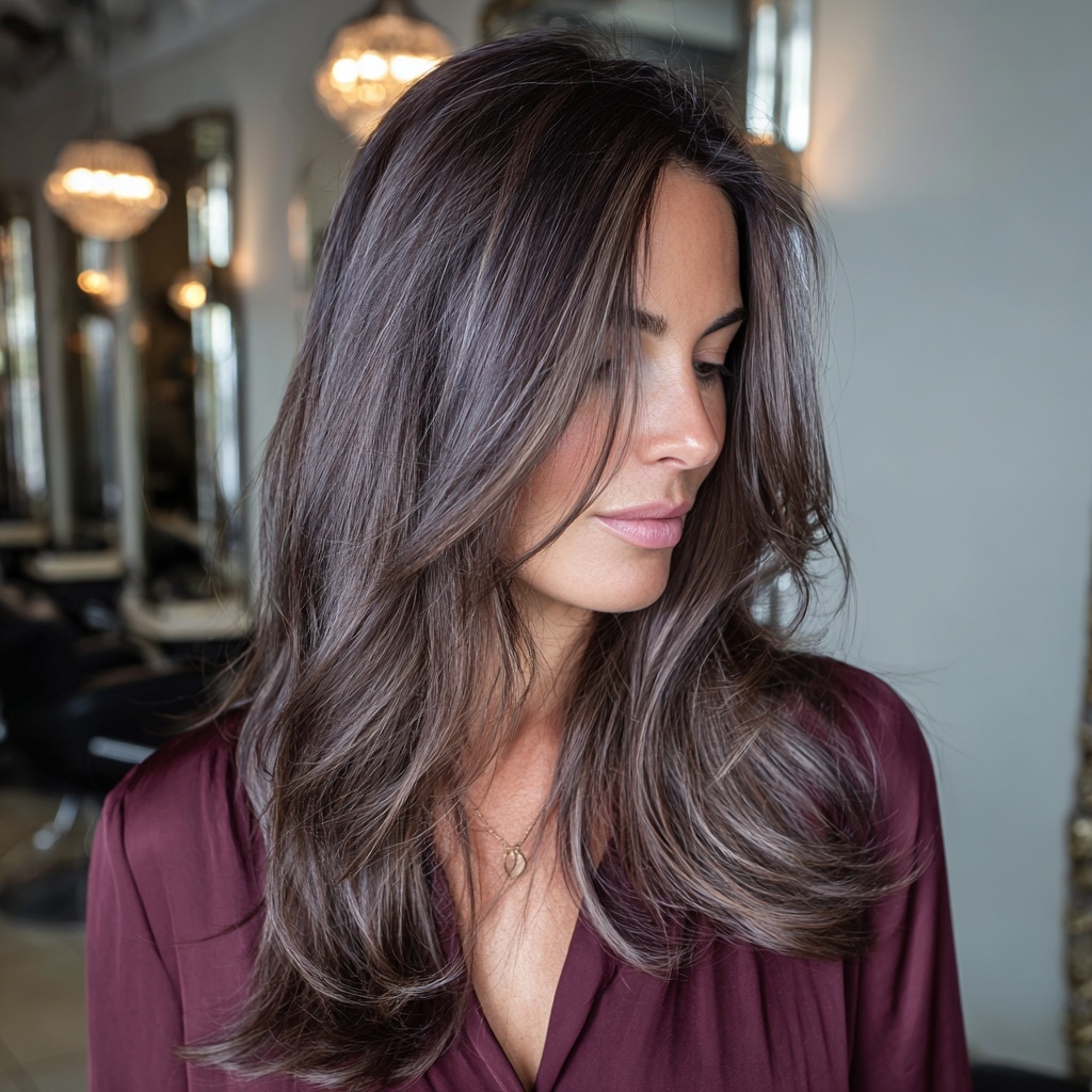 Smoky Ash Brunette for Dimensional Coolness