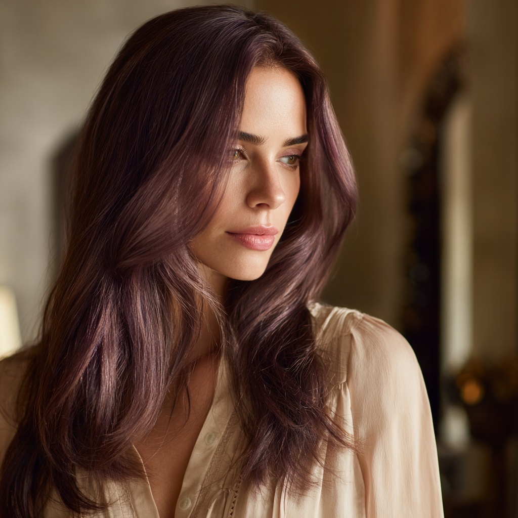 Smoky Mauve Brunette for Cool Depth