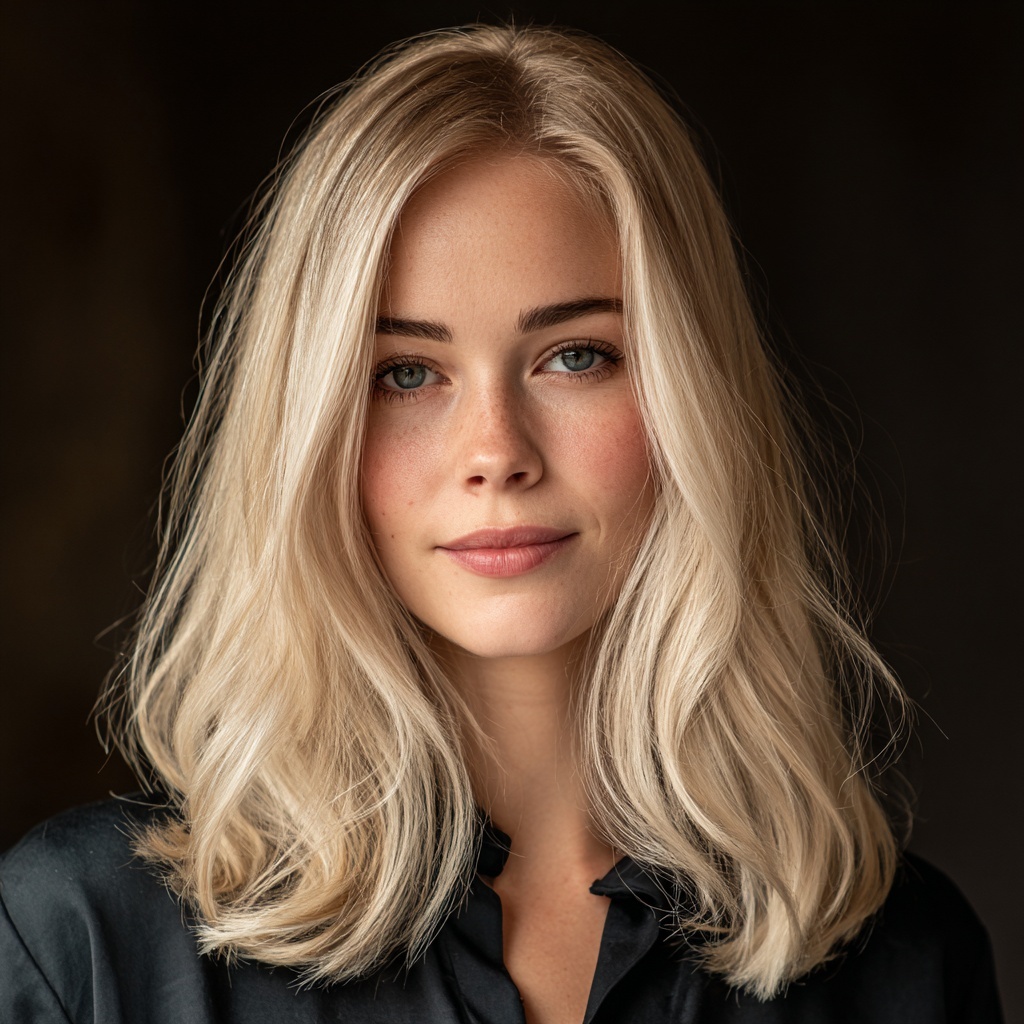 Soft Buttercream Blonde for Polished Glow