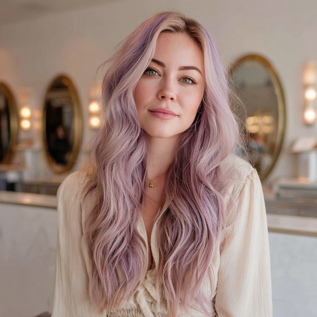 Soft Lavender Melt for Pastel Lightness