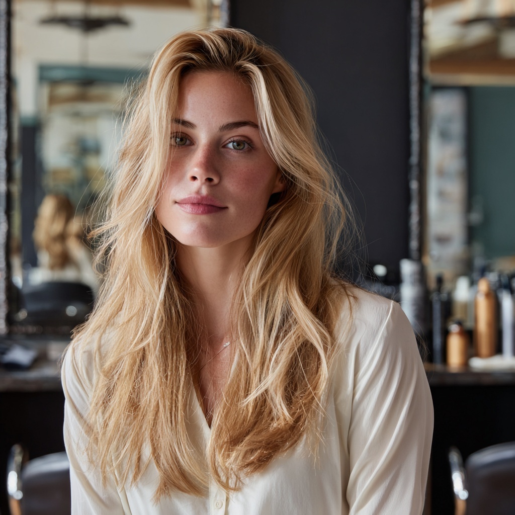 Soft Layered Cut Framing Gentle Flow