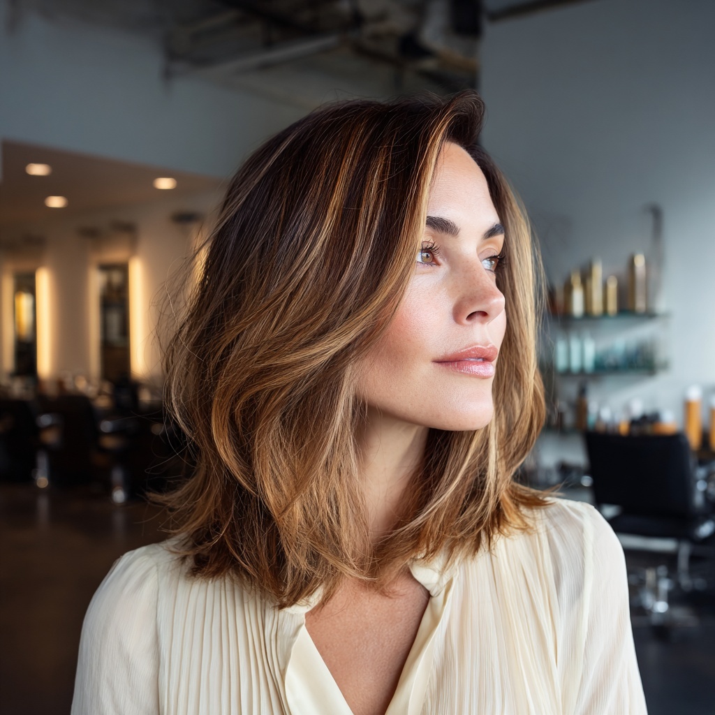 Soft Layered Hybrid Bob with Airy Ends