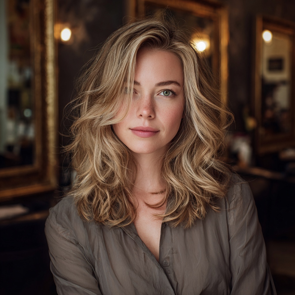 Soft Sand Foilyage Layers for Gentle Brightness