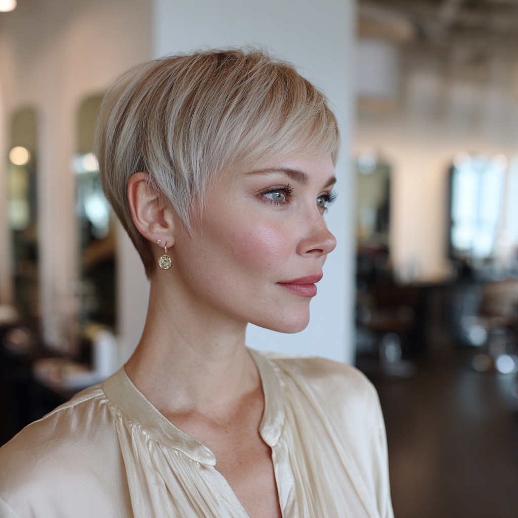 Streamlined Pixie Ends Giving Movement Reflective Edge