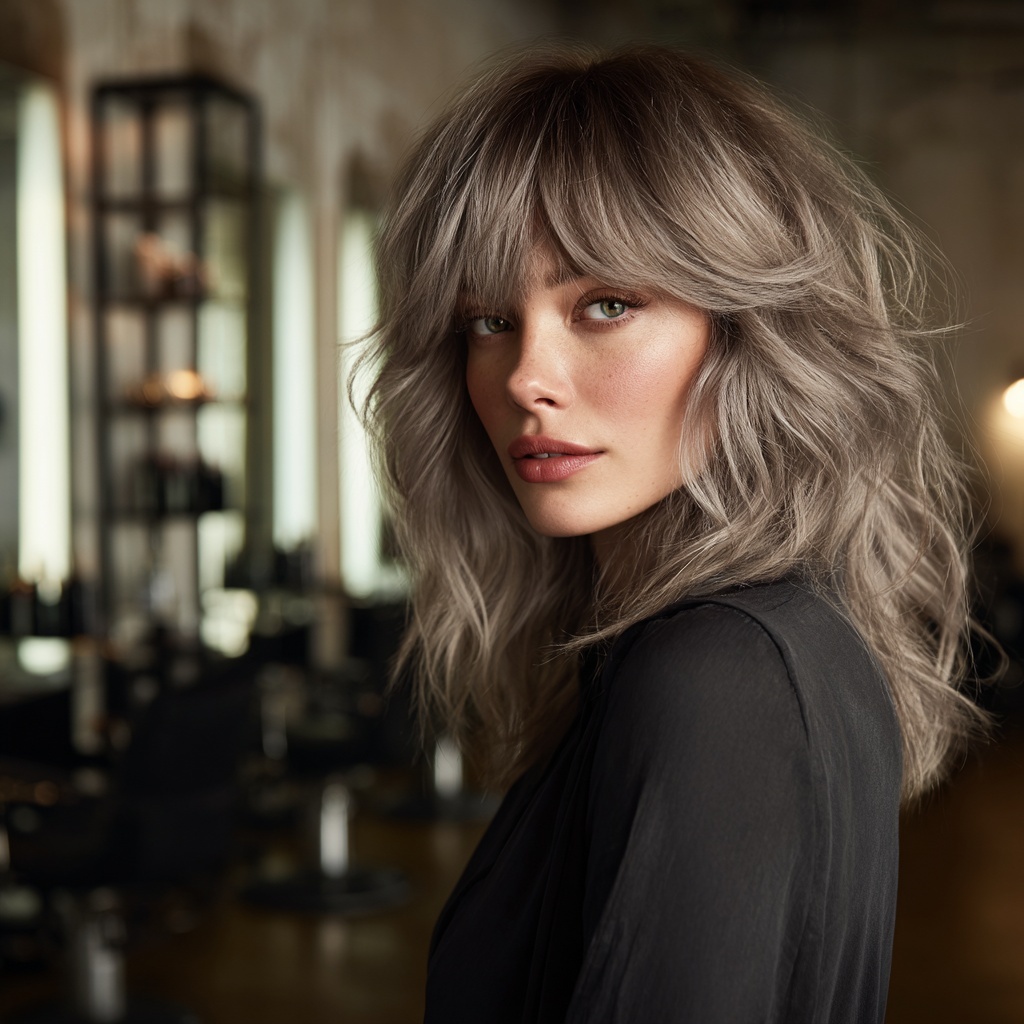 Tilted-Texture Shag Shaped for Sculptural Body