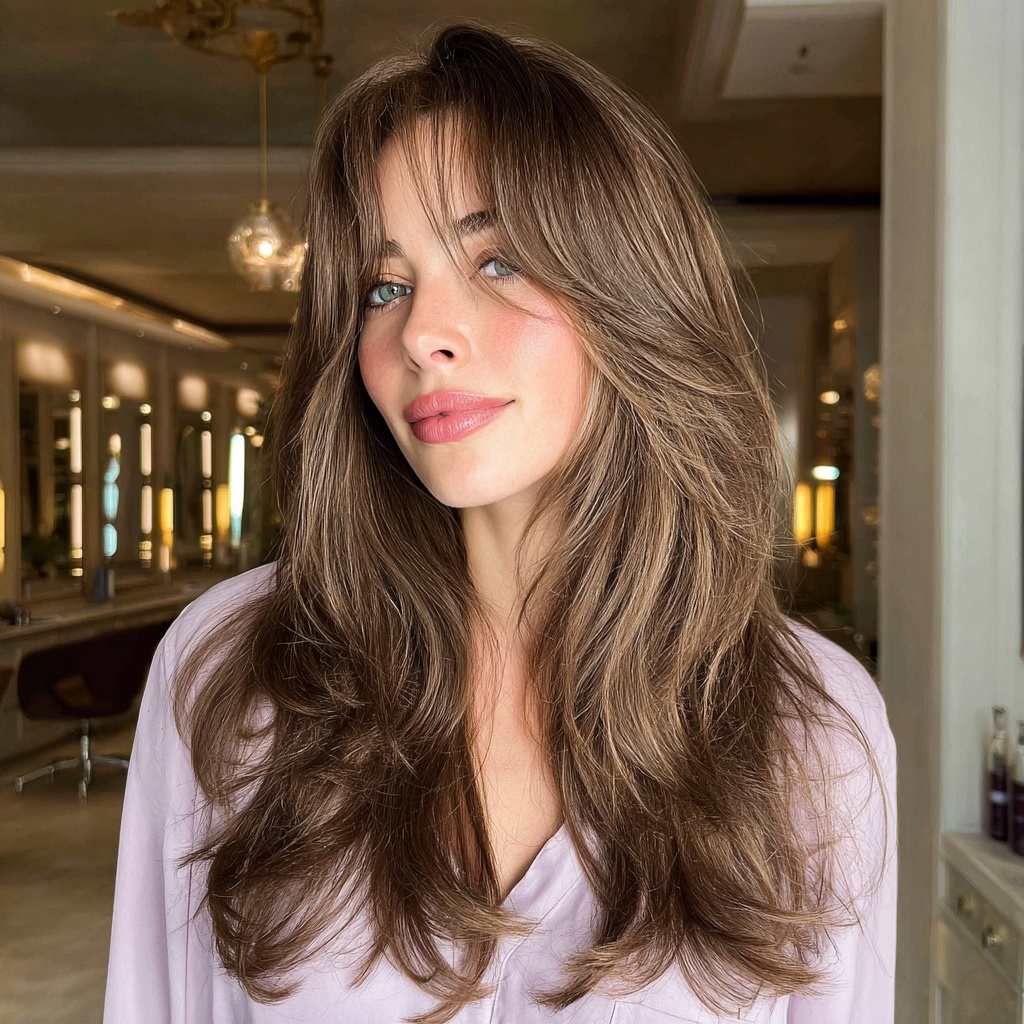 Truffle Shag with Soft Flicked Ends