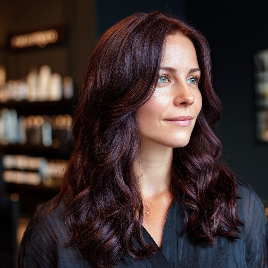 Violet Mocha Brunette for Subtle Radiance