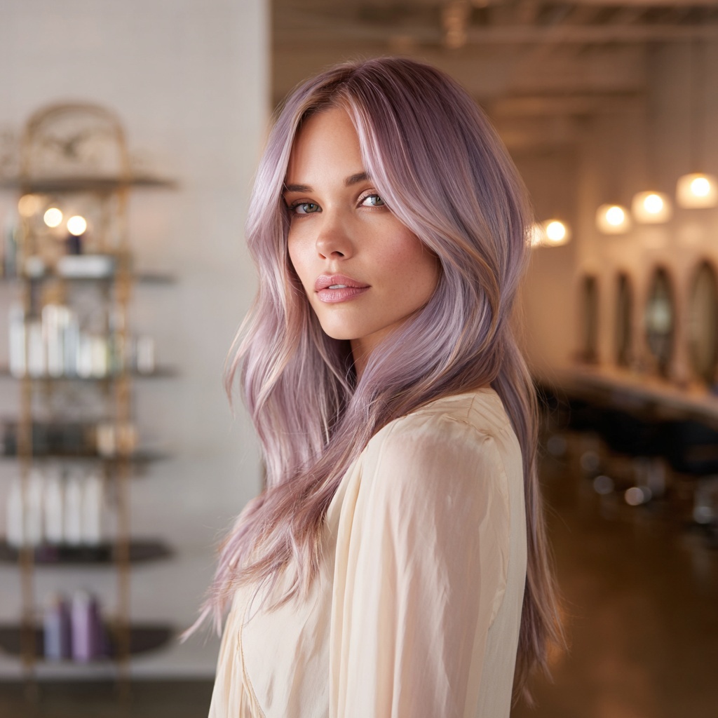 Violet Shadow Root for Modern Contrast